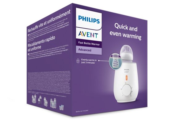 Philips AVENT Pullojen ja vauvanruoan pikalämmitin SCF355/09