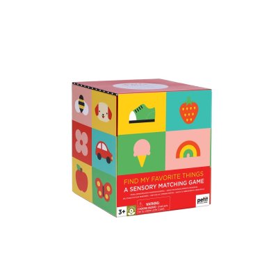 Petit Collage Puzzle sensoriale Trova l'oggetto preferito