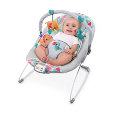 BRIGHT STARTS Vibrerande babysitter med melodi Toucan Tango 0 m+, upp till 9 kg, 2018