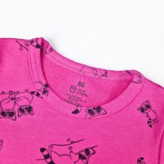 Maglietta smyk DR TISK Outlast® - rosa procioni