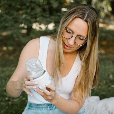 BABYONO Potovalni grelnik stekleničk za dojenčke