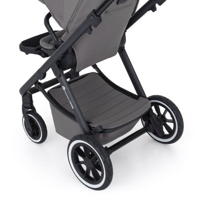 PETITE&MARS Kočárek kombinovaný ICON 2v1 Dove Grey LITE AIR + Core Pro i-Size Black Grey + Báze