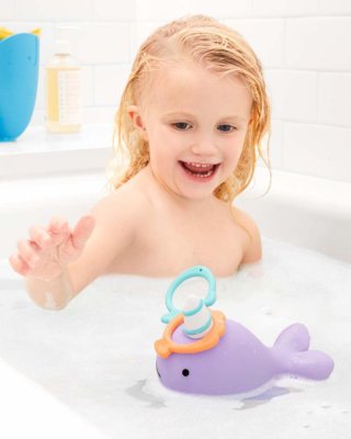 SKIP HOP Zoo Wodne kółka do zabawy Narval 12m+
