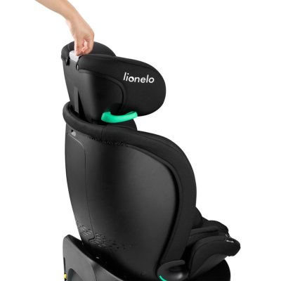 LIONELO Seggiolino Auto Navy i-Size (40-150 cm) Black Onyx