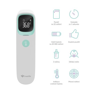 TRUELIFE Thermometer berührungslos Care Q9