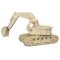 Woodcraft Dřevěné 3D puzzle Bagr