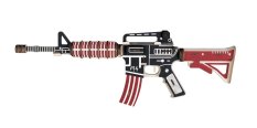 Woodcraft Trä 3D-pussel Assault Rifle M4
