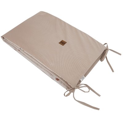 EKO Bettschutz VELVET Bees Beige 360x35 cm