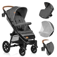 LIONELO Sportska kolica Annet Tour Grey Stone