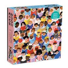 Puzzle Galison Club de carte 1000 piese