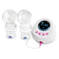 CHICCO Breast pump electric Double Pink