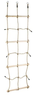 2Kids Toys Siatka do wspinaczki z drewnianymi szczeblami