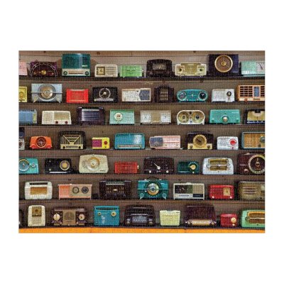 Galison Puzzle Vintage Radios 1000 Teile