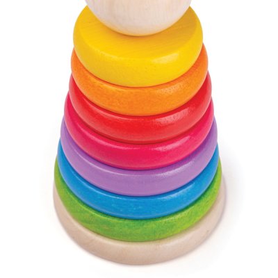 Bigjigs Baby Regenbogen Hampelmann