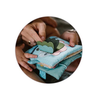 BABYONO Zintuiglijk boek Zeewereld 0m+