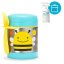 SKIP HOP Zoo Thermos pour aliments avec cuillère/fourchette Bee 325 ml, 3+ + AQUAINT 500 ml