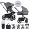 EASYWALKER Kombi-Kinderwagen Harvey⁵ Pebble Grey XXL RWS