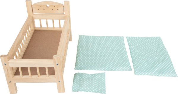small foot Houten poppenbed natuurlijk