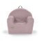 KLUPS Fåtölj Boucle smutsrosa 50x35x45 cm