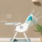 Seggiolone per bambini 2in1 Comfort - Ornamento Verde