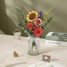 RoboTime 3D drvena slagalica Jorgovan