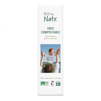 4x Bolsas ECO BY NATY para pañales usados (50uds)
