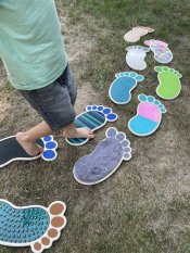 Profedu Zestaw ścieżek sensorycznych i kręgów Calm