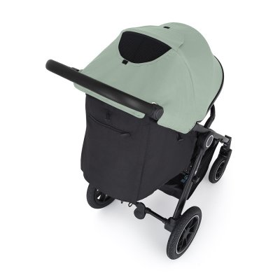 Športni voziček PETITE&MARS Street2 Air Black Iron Green