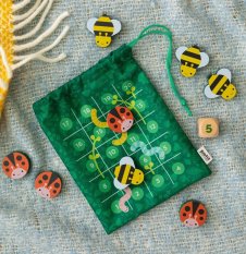 Petit Collage Jeu de Voyage 2 en 1 Amis du Jardin