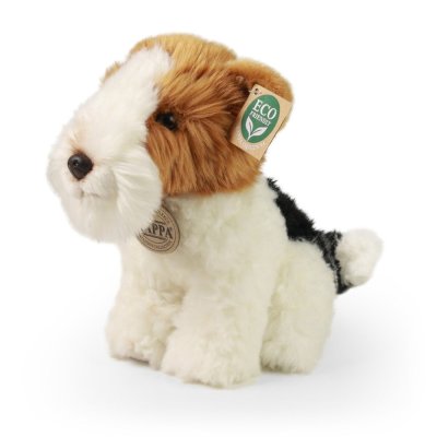 Rappa Plüss foxterrier kutya 20 cm ECO-FRIENDLY