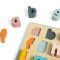 Bigjigs Toys Fa puzzle kisbetűk - abc