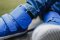 Be Lenka Children's winter barefoot shoes Panda 2.0 - Blue & White