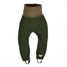 Otroške rastoče softshell hlače z membrano Monkey Mum® - Gozd