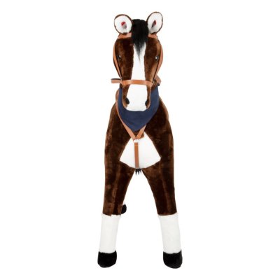 small foot Cavallo da seduta XL marrone con suono