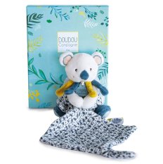 Doudou Geschenkset - Plüsch Koala Yoca und Schmusetuch