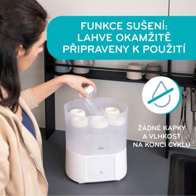 CHICCO Elektrischer Dampfsterilisator mit Trocknungsfunktion