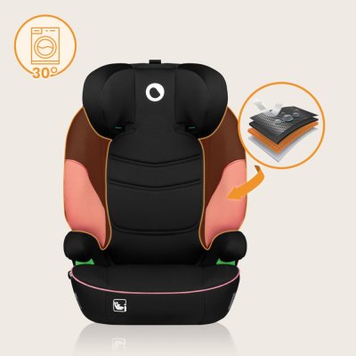 LIONELO Silla de coche Lars i-Size (100-150 cm) Pink Baby