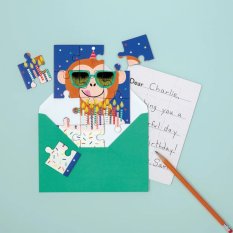 Mudpuppy Puzzle s prianím Mačacia párty 12 dielikov