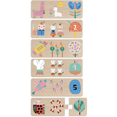Vilac Holzpuzzle Mama und Baby