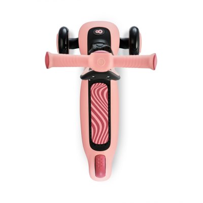 KINDERKRAFT Hamaca y patinete 2 en 1 Halley Rose rosa