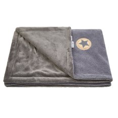 Coperta doppia MAZLÍK BAMBUS Outlast® - grigio scuro/grigio