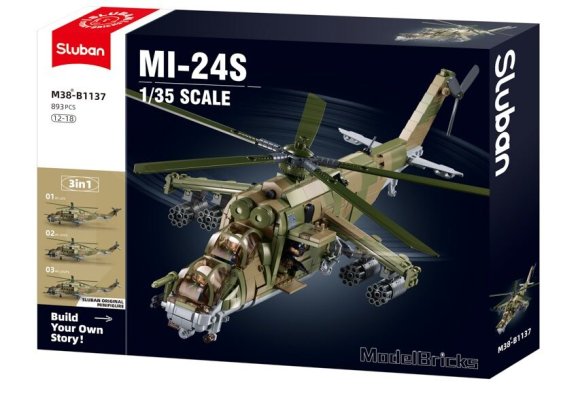 Sluban Hélicoptère de combat MI-24S M38-B1137