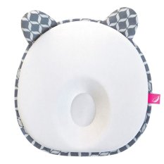 MOTHERHOOD Ergonomska stabilizacijska blazina za novorojenčke z ušesi Grey Classics 0-6m