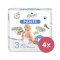 4x Spodnie BELLA HAPPY Majtki jednorazowe 3 Midi (6-11 kg) 26 szt.