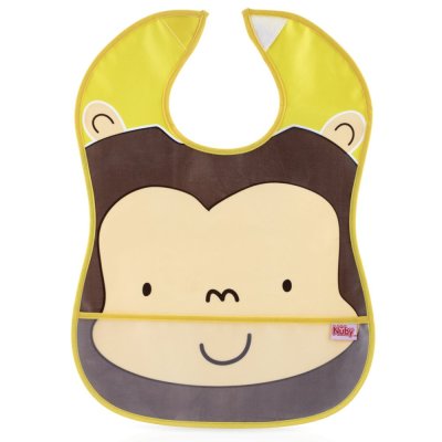 NUBY Vodootporna oprsnica - životinje 3m+
