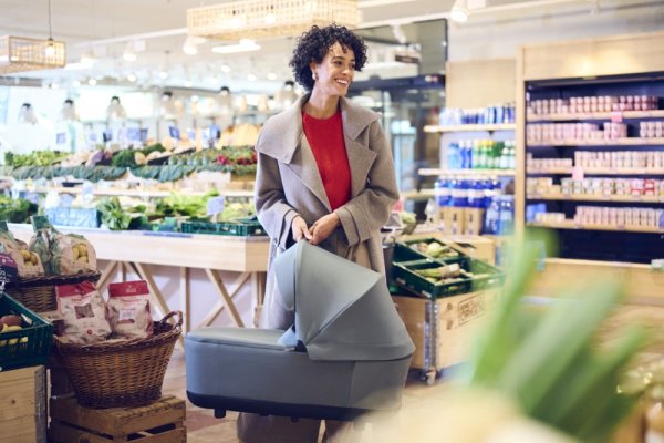 EASYWALKER Kombikinderwagen Rockey M Smooth Grey