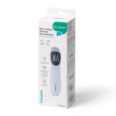 BABYONO Infrarot-Thermometer, kontaktlos
