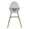 KINDERKRAFT Matstol FINI2 Grå