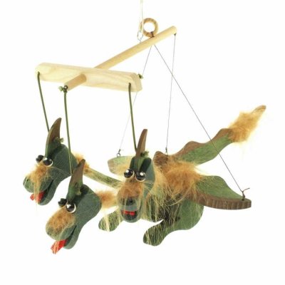 Houten poppen - Draak