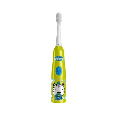 CHICCO Cepillo de dientes eléctrico infantil Tiger 3r+